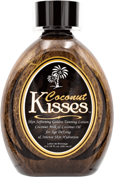 Ed Hardy Coconut Kisses Golden Tanning Lotion Cruelty Free, Gluten Free, Mineral Oil Free, DHA Free for All skin type,13.5 oz